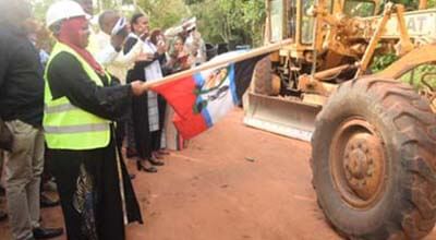 Tarmacking of KFS- Godoni- Kitsanze Road